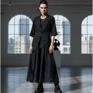 Me Forever Avant Garde Black Dress Size M